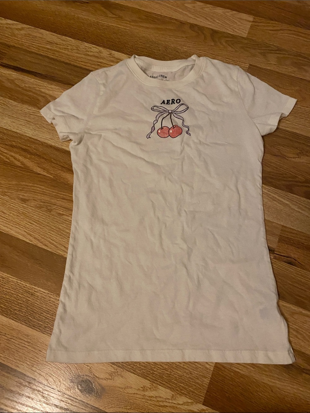 White Cherry Graphic Tee